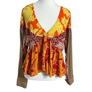 Free People Aloha State‎ of Mind Blouse